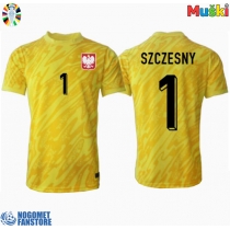 Poljska Wojciech Szczesny #1 Golmanski Domaci Dres EP 2024 Kratak Rukav